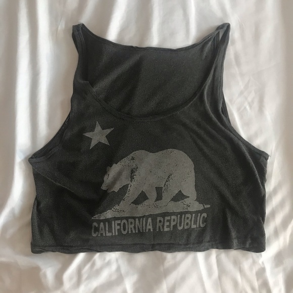 Brandy Melville California Republic Crop Tank Top - Picture 2 of 4